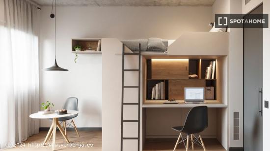 Apartamento tipo estudio en alquiler en una residencia en Sant Martí - BARCELONA
