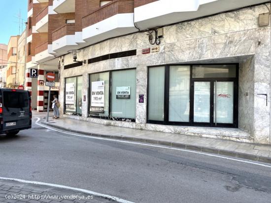 AMPLIO LOCAL COMERCIAL ANTERIOR SUCURSAL BANCARIA EN EL CENTRO DE VINAROS - CASTELLON