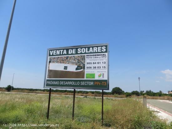 Venta de Parcelas urbanas en Tocina - SEVILLA