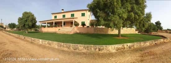 Espectacular finca rústica con piscina en Sant Jordi - BALEARES