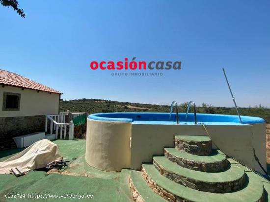 PARCELA CON CASA, PISCINA Y OLIVOS - CORDOBA