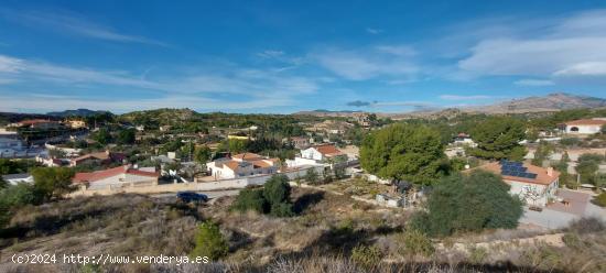 Parcela de 2500 m2 en El Moralet suelo urbano - ALICANTE