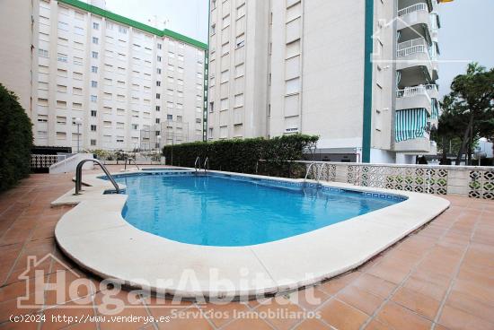 EXTERIOR CON TERRAZA, PISCINA Y GARAJE CERCA DE LA PLAYA - VALENCIA