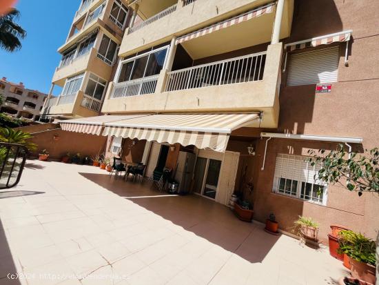 Bajo en Arenales del Sol con gran terraza y piscina - ALICANTE