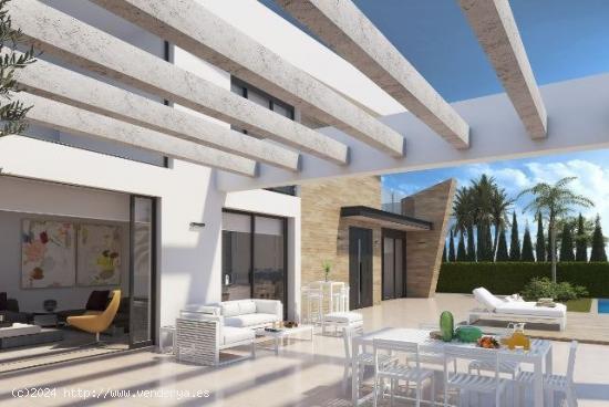 VENTA-OBRA NUEVA-VILLAS-CIUDAD QUESADA-3D-2B-150M2-TERRAZA-PARCELA 530m2-PISCINA OPCIONAL - ALICANTE