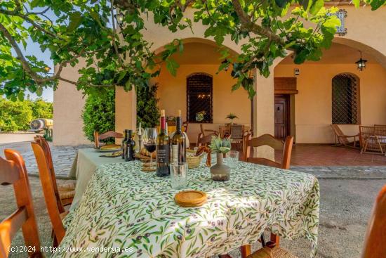 Villa rústica con campos de naranjas y caquis - VALENCIA