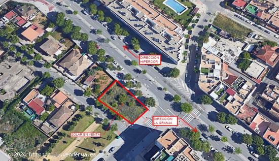 SE VENDE PARCELA URBANA 497 M2 DE ESQUINA ZONA HIPERCOR - CADIZ