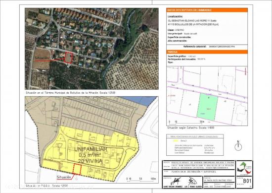 PARCELA URBANA EN BOLLULLOS DE LA MITACIÓN - SEVILLA