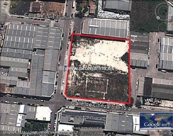 Venta de parcela en el poligono industrial de Ondara - ALICANTE