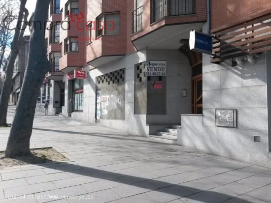 LOCAL COMERCIAL EN BRUTO EN AVDA PADRE CLARET - SEGOVIA