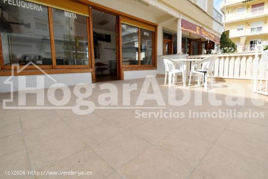 2 EN 1 CON AMPLIA TERRAZA EN SEGUNDA LÍNEA DE PLAYA - VALENCIA