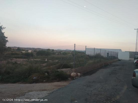 SOLAR URBANO EN VENTA EN LAS TORRES DE COTILLAS - MURCIA