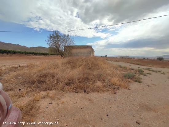 Terreno con edificacion antigua y suministro de luz - MURCIA