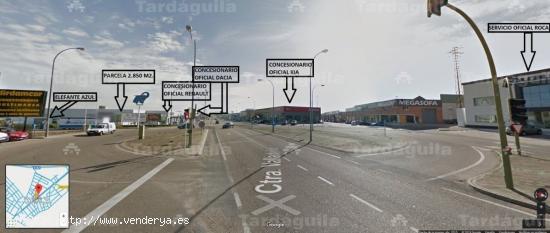 SOLAR DE 2.850 M2 EN LA CARRETERA DE VALLADOLID EN EL POLÍGONO DE VILLARES DE LA REINA (SALAMANCA) 