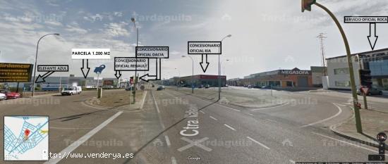 PARCELA DE 1.200 M2, EN 1ª LÍNEA DE CARRETERA VALLADOLID. - SALAMANCA