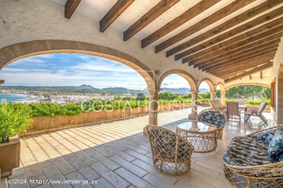 ᑕ❶ᑐ VILLA MEDITERRANEA FRENTE AL MAR en Javea, SAN ANTONIO | MILLA DE ORO Costa Blanca - ALICA