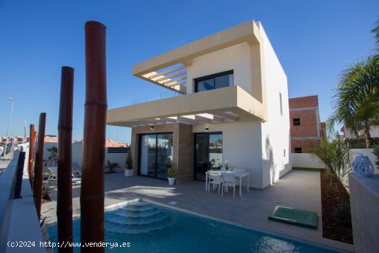 VILLAS DE OBRA NUEVA CON PISCINA PRIVADA UBICADAS EN LOS MONTESINOS, COSTA BLANCA. - ALICANTE