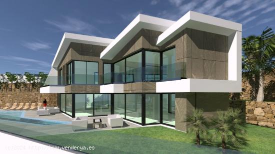 Próximamente proyecto nuevo de 4 villas de lujo estilo moderno - ALICANTE