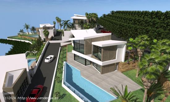 Próximamente proyecto nuevo de 4 villas de lujo estilo moderno - ALICANTE