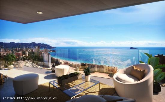 APARTAMENTOS DE OBRA NUEVA A 300m DE LA PLAYA DE PONIENTE DE BENIDORM!!! - ALICANTE