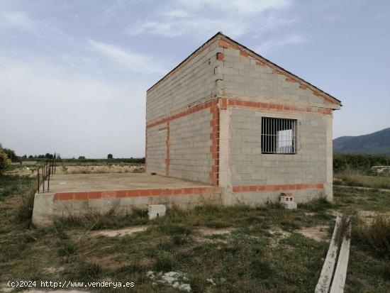 PARCELA  2.075MTS CON ESCRITURA Y CASA OBRA NUEVA AGUA / LUZ - MURCIA