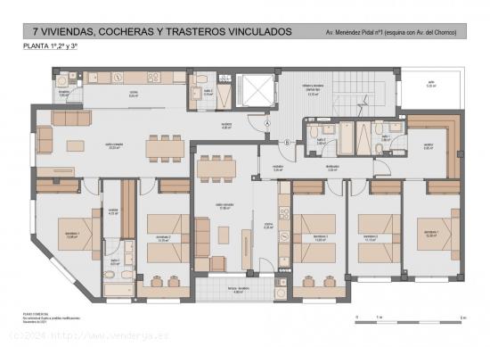 Nueva Construcción Edificio Gala, Avd. Chorrico esq Avd Menendez Pidal, Molina de Segura - MURCIA