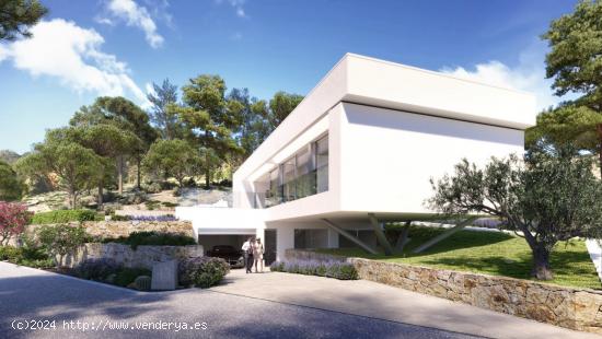 Villa de diseño moderno en frente al campo de golf - ALICANTE