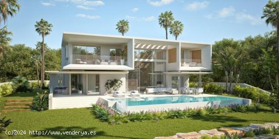 Villa independiente con 5 dormitorios vistas al mar en Marbella - MALAGA