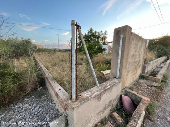 PARCELA RÚSTICA CON CONSTRUCCIÓN DE CASA EN SU INTERIOR - CASTELLON