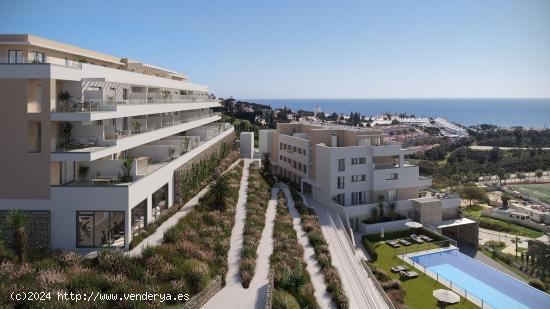 PRIMERA PLANTA, ORIENTACIÓN SUR Y VISTAS AL MAR, CERCA DE LA PLAYA. - MALAGA