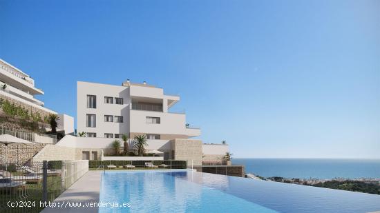 PRIMERA PLANTA, ORIENTACIÓN SUR Y VISTAS AL MAR, CERCA DE LA PLAYA. - MALAGA