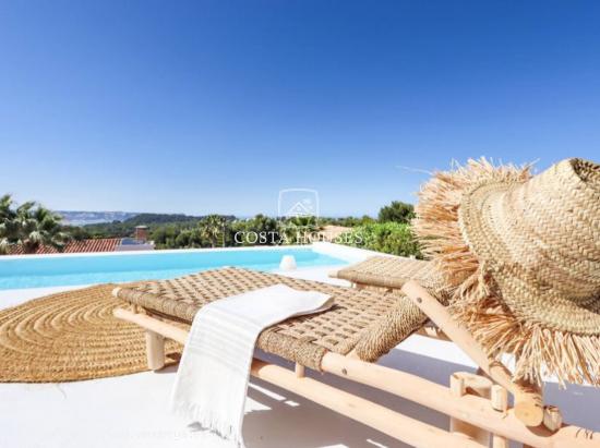 ❶ VILLA BACH - Chalet estilo Ibicenco con vistas Panorámicas al MAR, MONTAÑA y el VALLE, Javea -