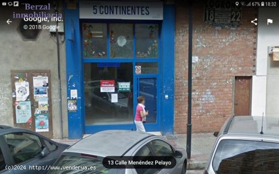 Local comercial diáfano muy céntrico de unos 85 metros, mucha altura. - LA RIOJA