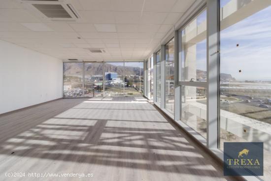 Se alquilan oficinas de nueva construcción con garaje privado en centro de negocios Viapark - ALMER