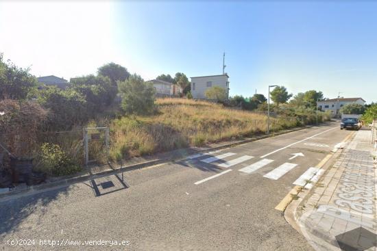 INMEJORABLE PARCELA URBANIZABLE EN VALLDEMAR DE CALAFELL - TARRAGONA