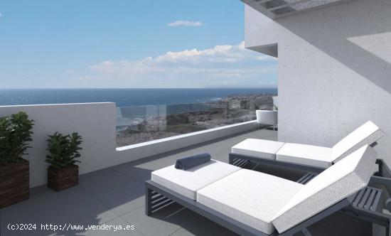 Modernos apartamentos  de lujo en venta sobre plano en La Cala de Mijas - MALAGA