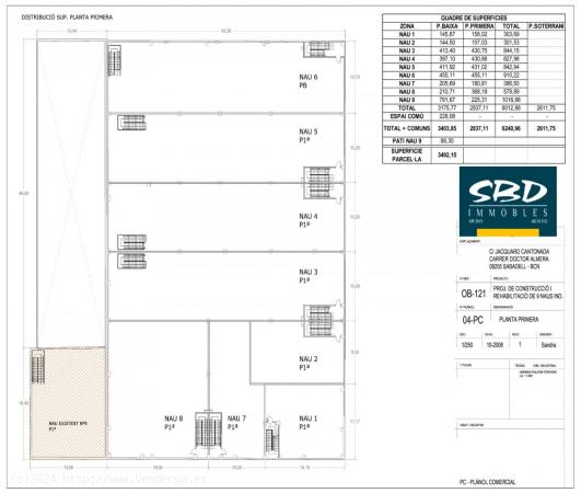 PROMOCION  JACQUARD  NAVES INDUSTRIALES - BARCELONA