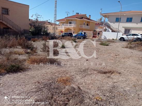 PARCELA A LA VENTA EN CALABARDINA - MURCIA