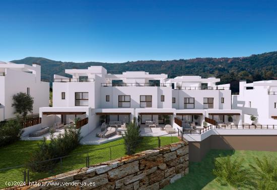 VENTA-OBRA NUEVA-ADOSADOS-MIJAS-3D-3B-DESDE 162M2-GOLF - MALAGA