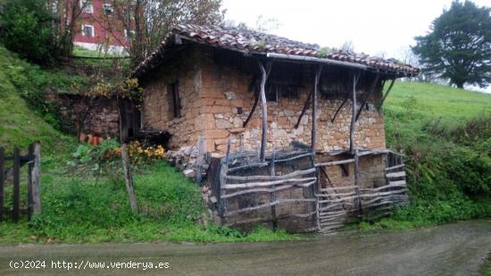 CASA DE PIEDRA EN BUSLOÑE - MORCÍN. PARA REFORMAR. - ASTURIAS