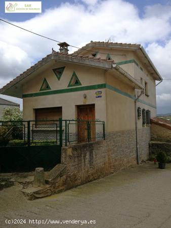 Se vende casa con terreno en LA PUEBLA DE ARGANZON (BURGOS). SAR VIVIENDA VITORIA. - BURGOS