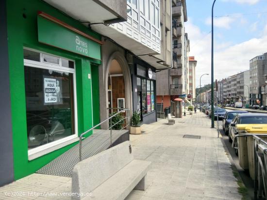 SE ALQUILA LOCAL COMERCIAL EN ROSALÍA DE CASTRO, MILLADOIRO - A CORUÑA