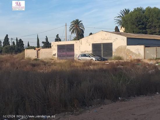 INMOVILCASH VENDE Terreno en zona industrial, cercano a Mercalicante - ALICANTE