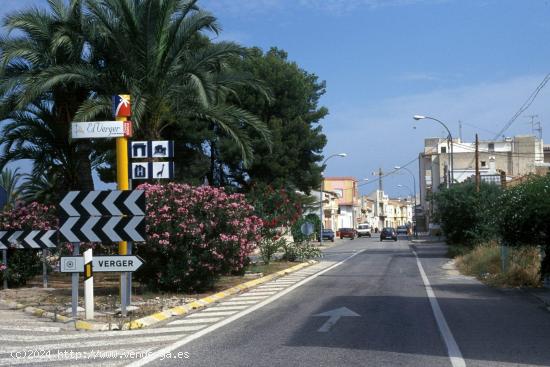 Parcela urbana en El Verger - ALICANTE