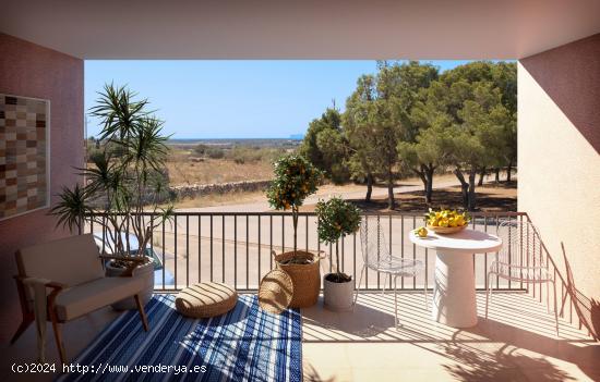 Se vende estupendo piso nuevo, Ses Salines Mallorca garaje piscina vista al gran azul... - BALEARES