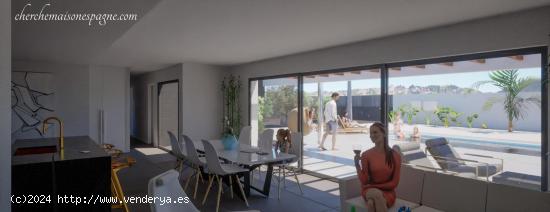 VILLAS DE OBRA NUEVA EN ALFAZ DEL PI - ALICANTE