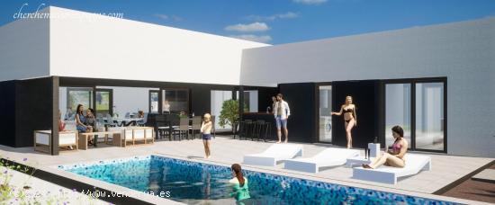 VILLAS DE OBRA NUEVA EN ALFAZ DEL PI - ALICANTE