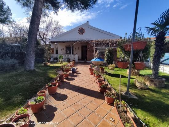 CHALET EN ALAMEDA DE CERVERA CON 550 m2 DE PARCELA, CASA DE 100 m2, PISCINA Y GARAJE - CIUDAD REAL