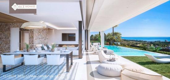 FABULOSAS VILLAS DE LUJO CON VISTAS PANORÁMICAS AL MAR, AL CAMPO DE GOLF Y A LA MONTAÑA - MALAGA