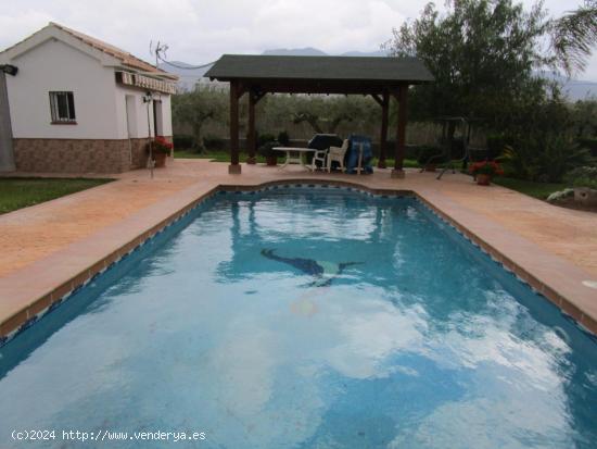 CHALET DE LUJO CON PISCINA, JARDIN Y BARBACOA - MALAGA